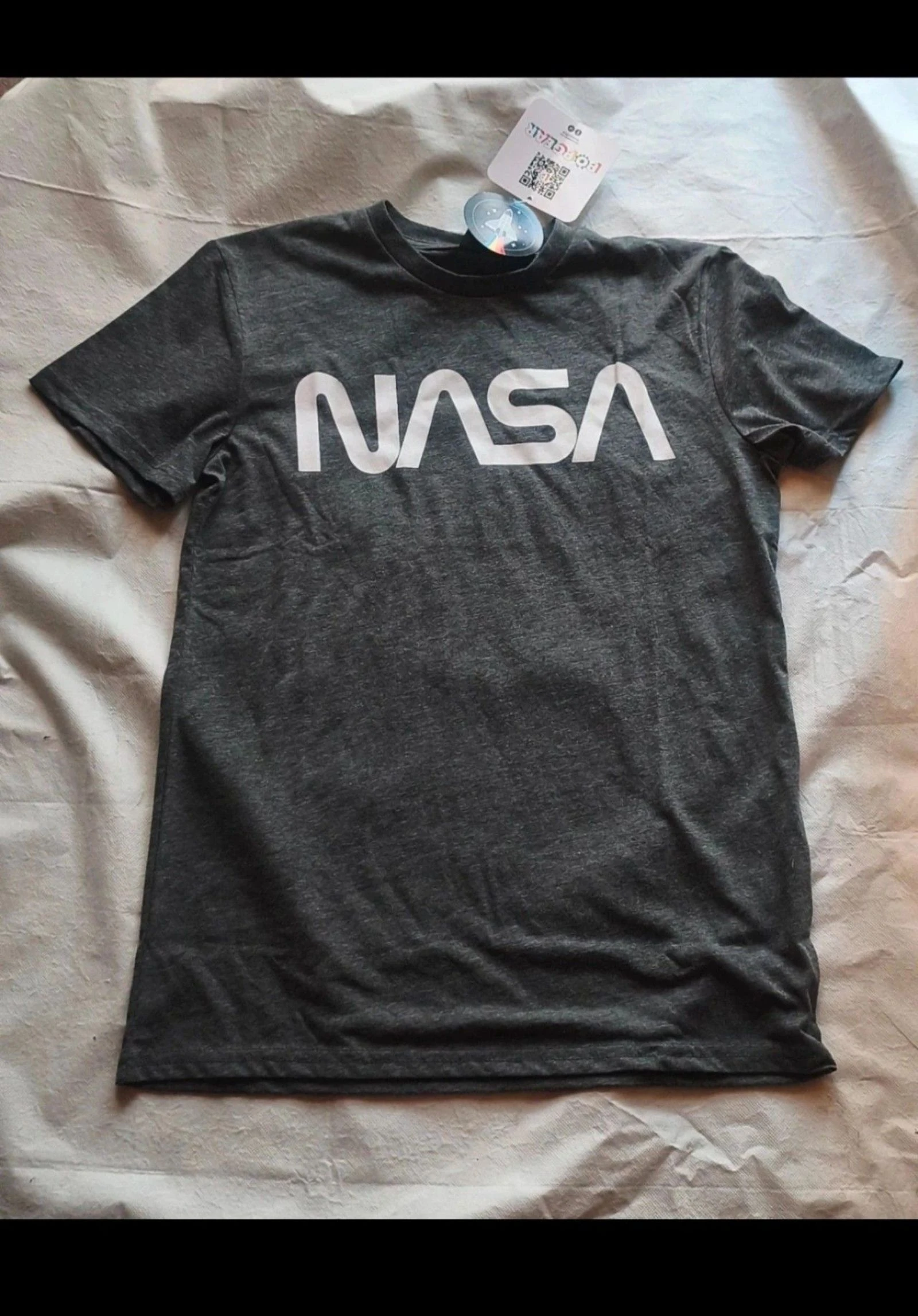 Camiseta NASA Gris Antracita (Nueva con Etiqueta) popgear – photo 7